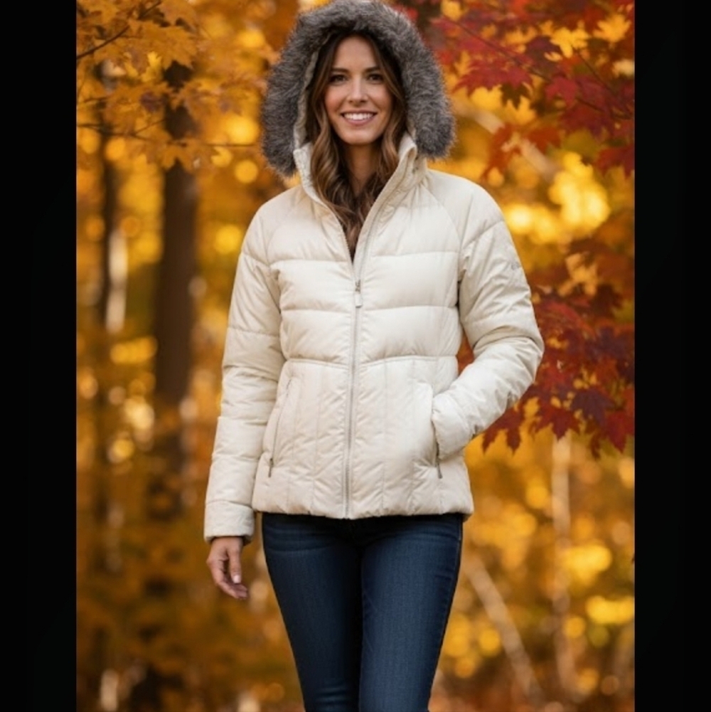 Columbia Down Filled Hooded Jacket
